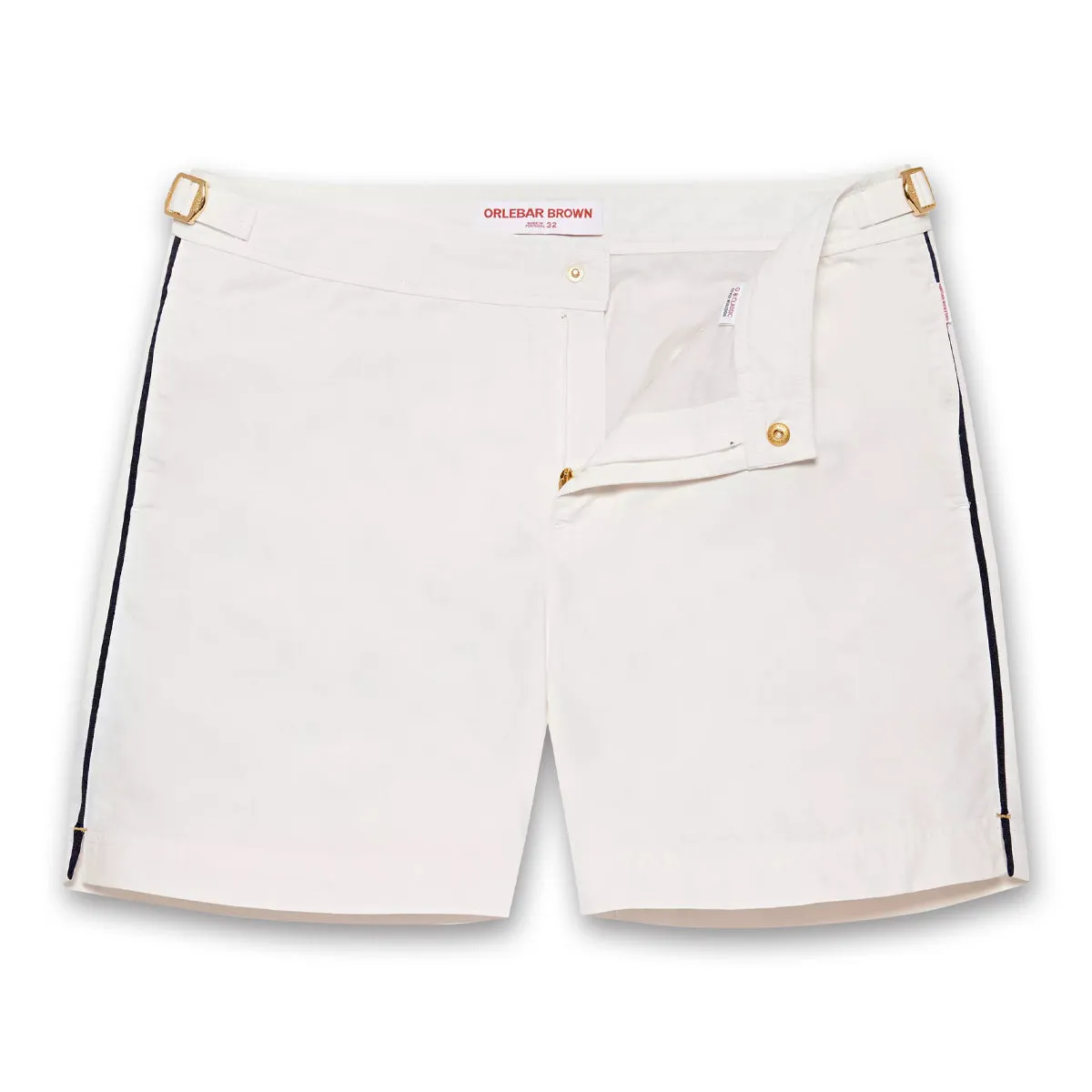 Orlebar Brown - Bulldog Tape Swim Shorts in Sea Mist