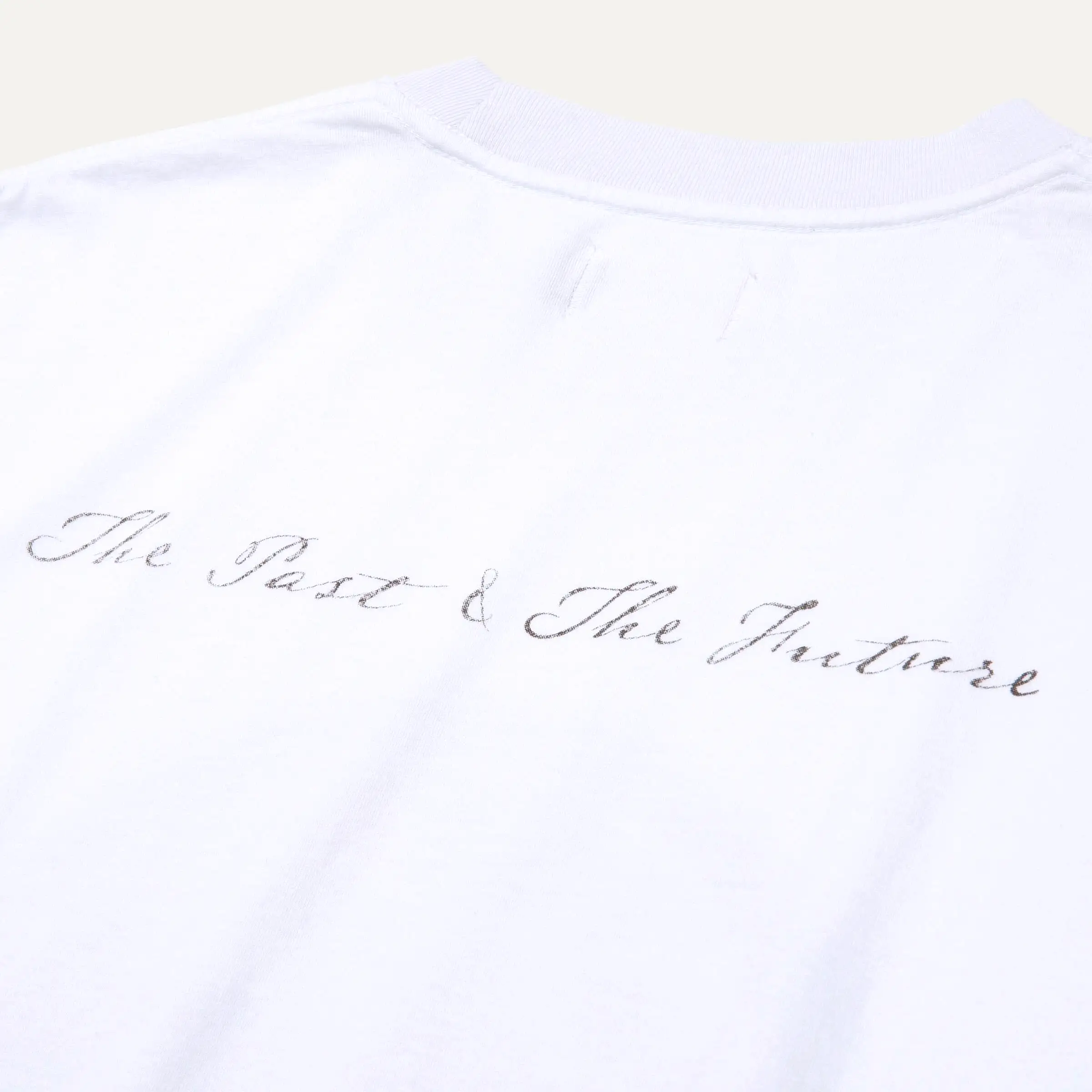 PAST AND FUTURE SS TEE WHITE