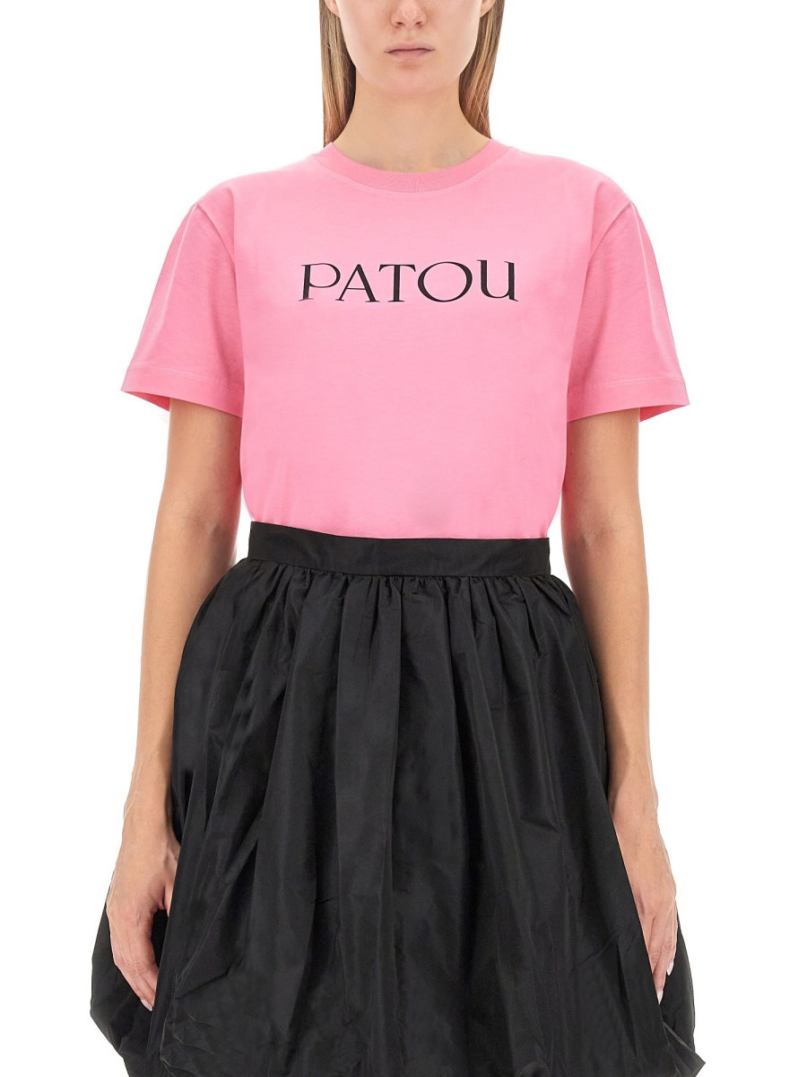 PATOU    T-SHIRT WITH LOGO