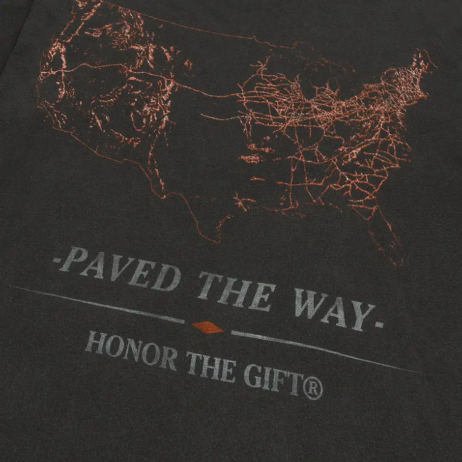 PAVE THE WAY TEE BLACK