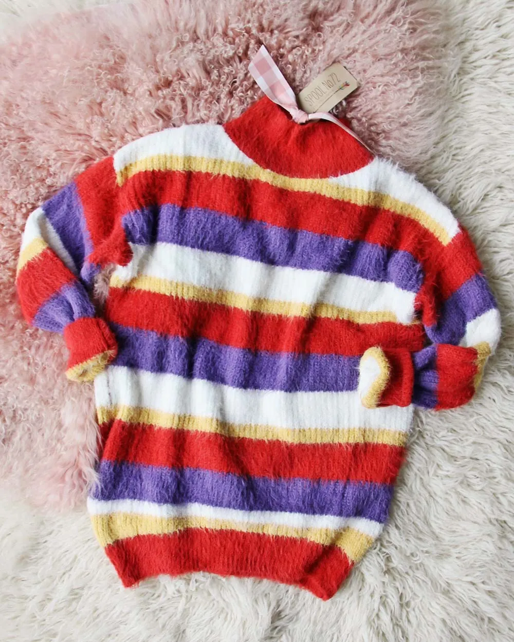 Rainbow Fuzzies Sweater