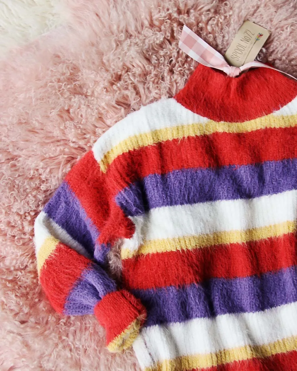 Rainbow Fuzzies Sweater