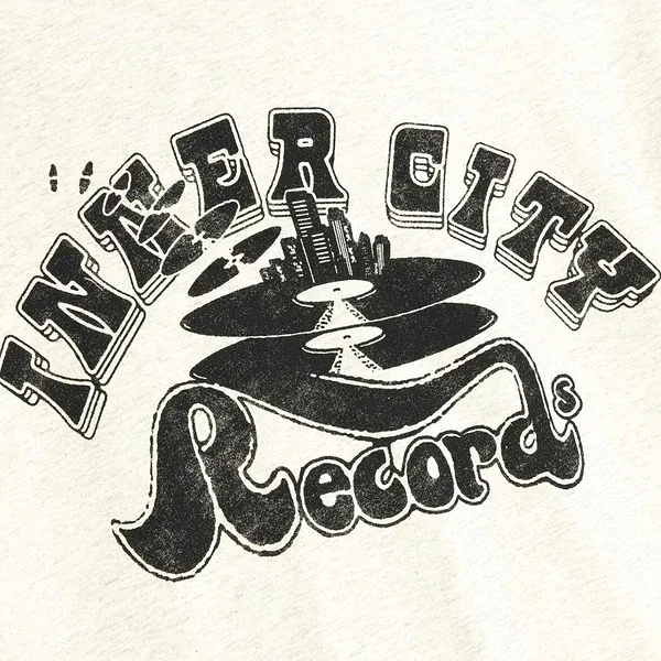 RECORDS TEE ASH HEATHER