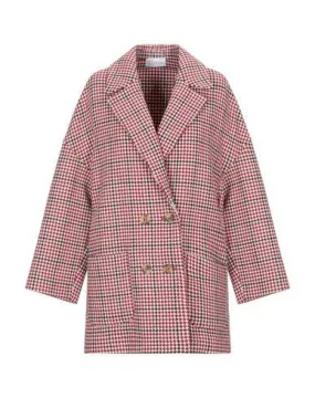 Redvalentino Women Overcoat Garnet 8 UK