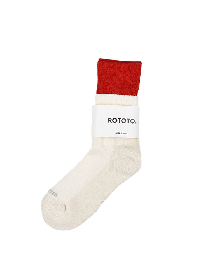 Rototo Top Block Red / Off White