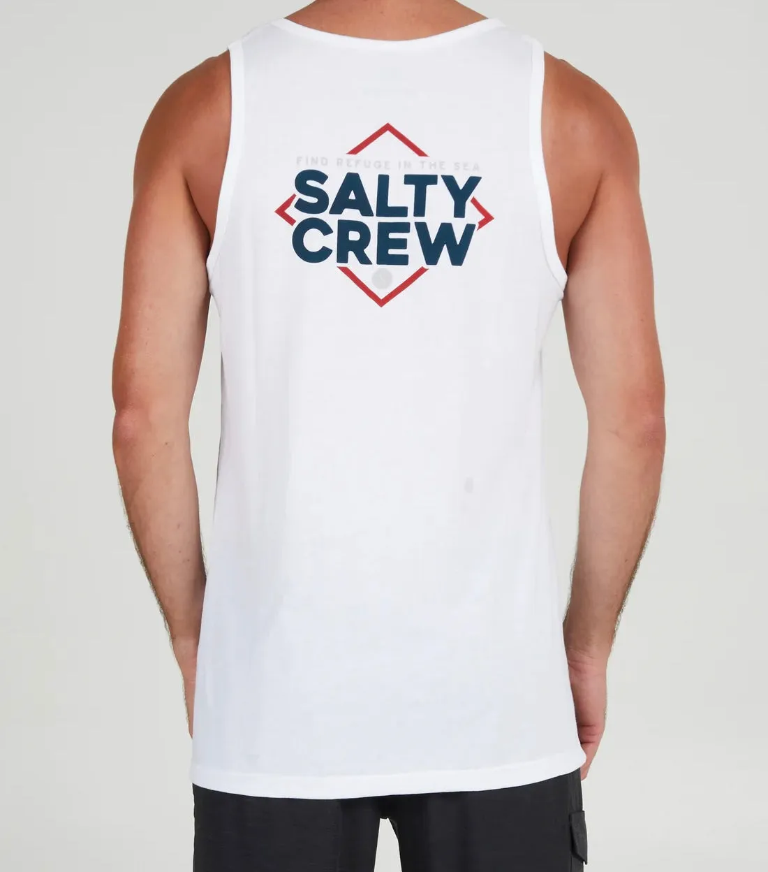 SC No Slack Tank White