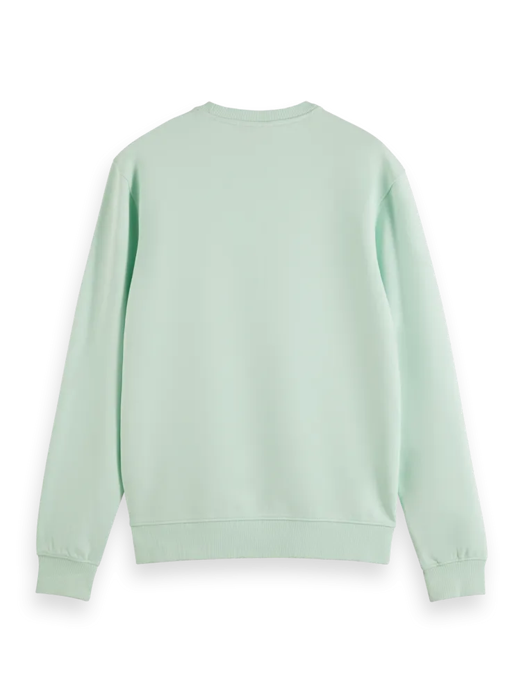 Scotch & Soda Crew Neck Sweater- SEAFOAM