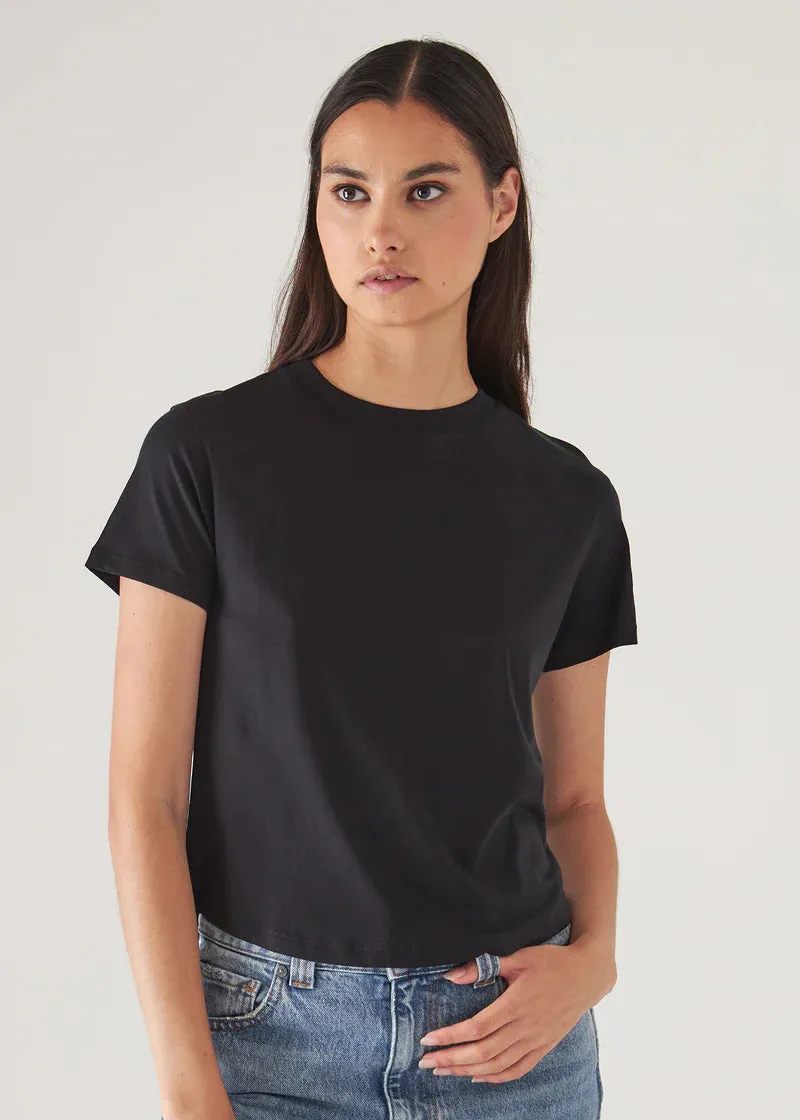 Short Sleeve Pima Classic Baby Tee - Black