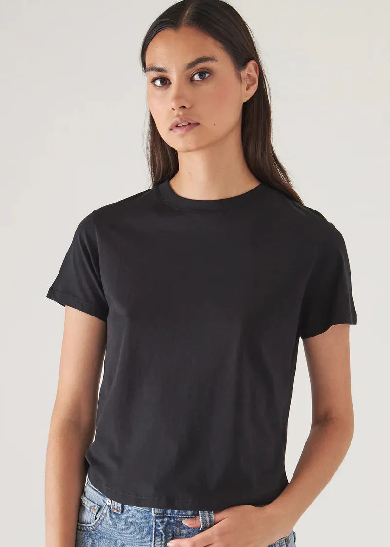 Short Sleeve Pima Classic Baby Tee - Black