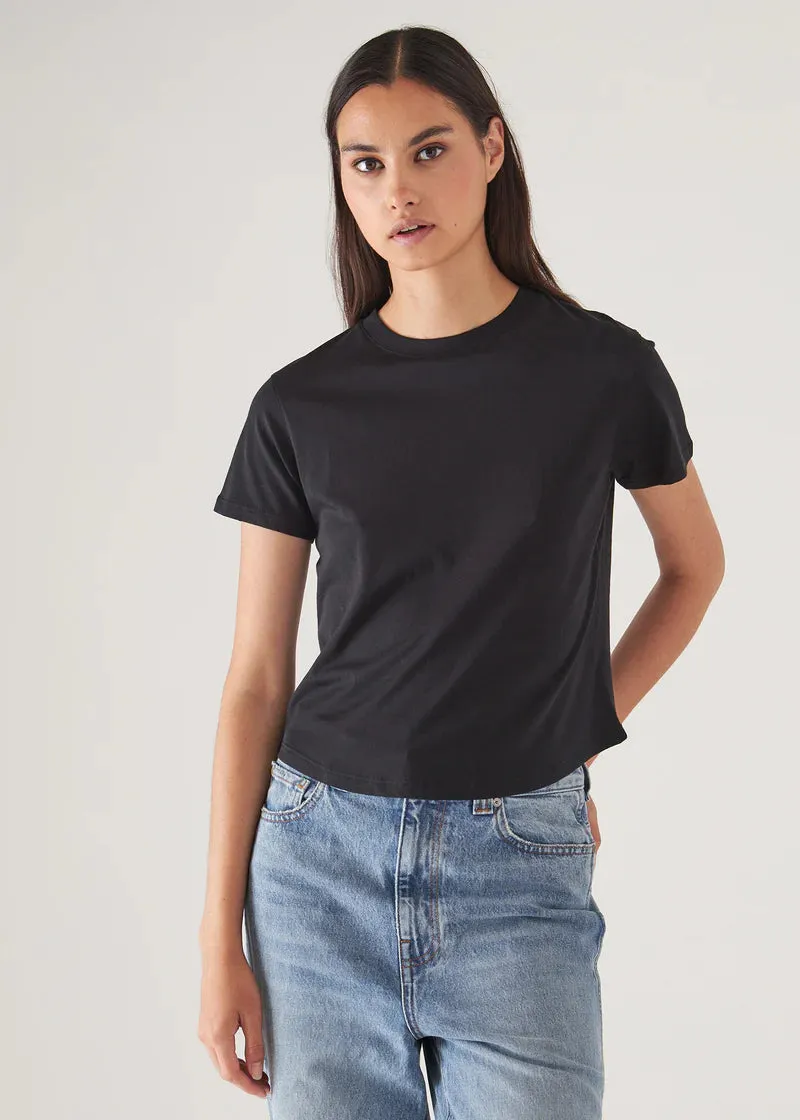 Short Sleeve Pima Classic Baby Tee - Black