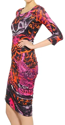 Sleeved Kaleidoscope Dress