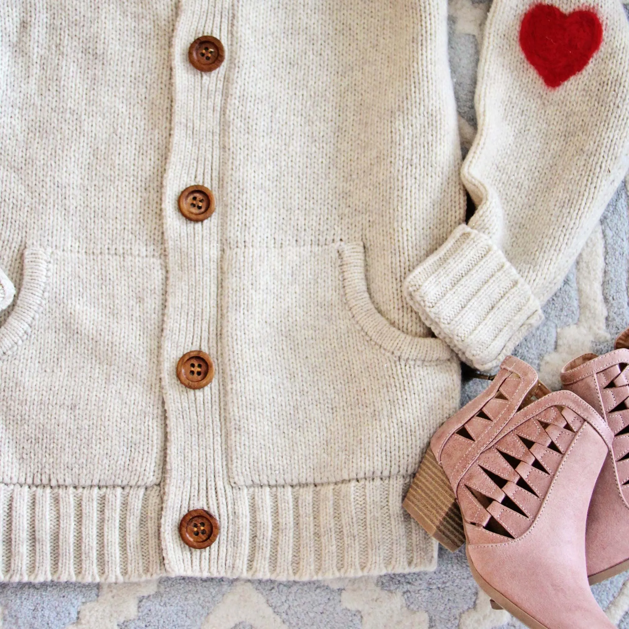 Stolen Hearts Vintage Sweater