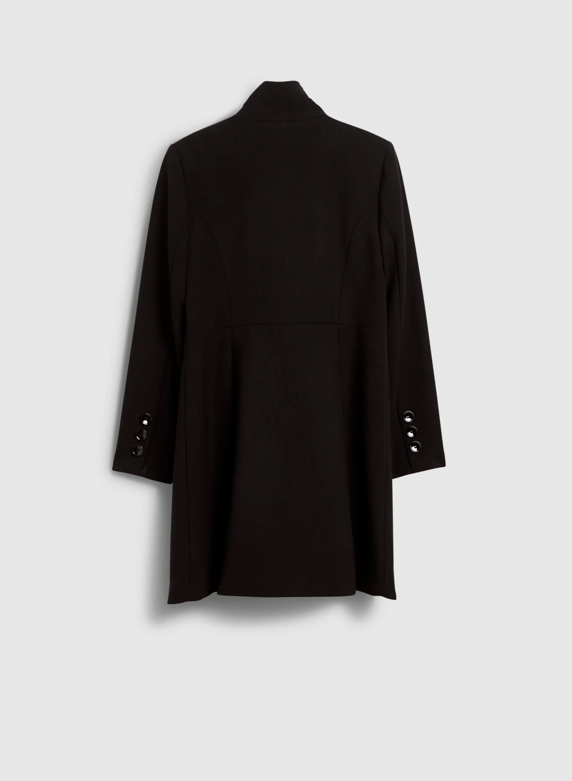 Structured Tricotine Tech Coat