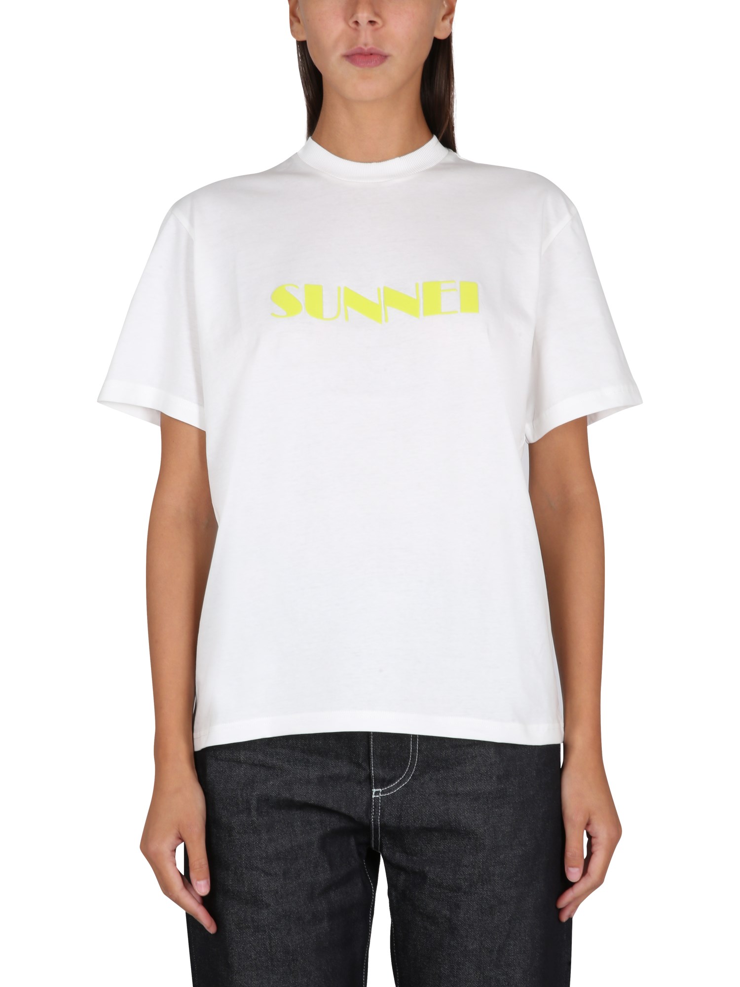 SUNNEI    T-SHIRT WITH LOGO