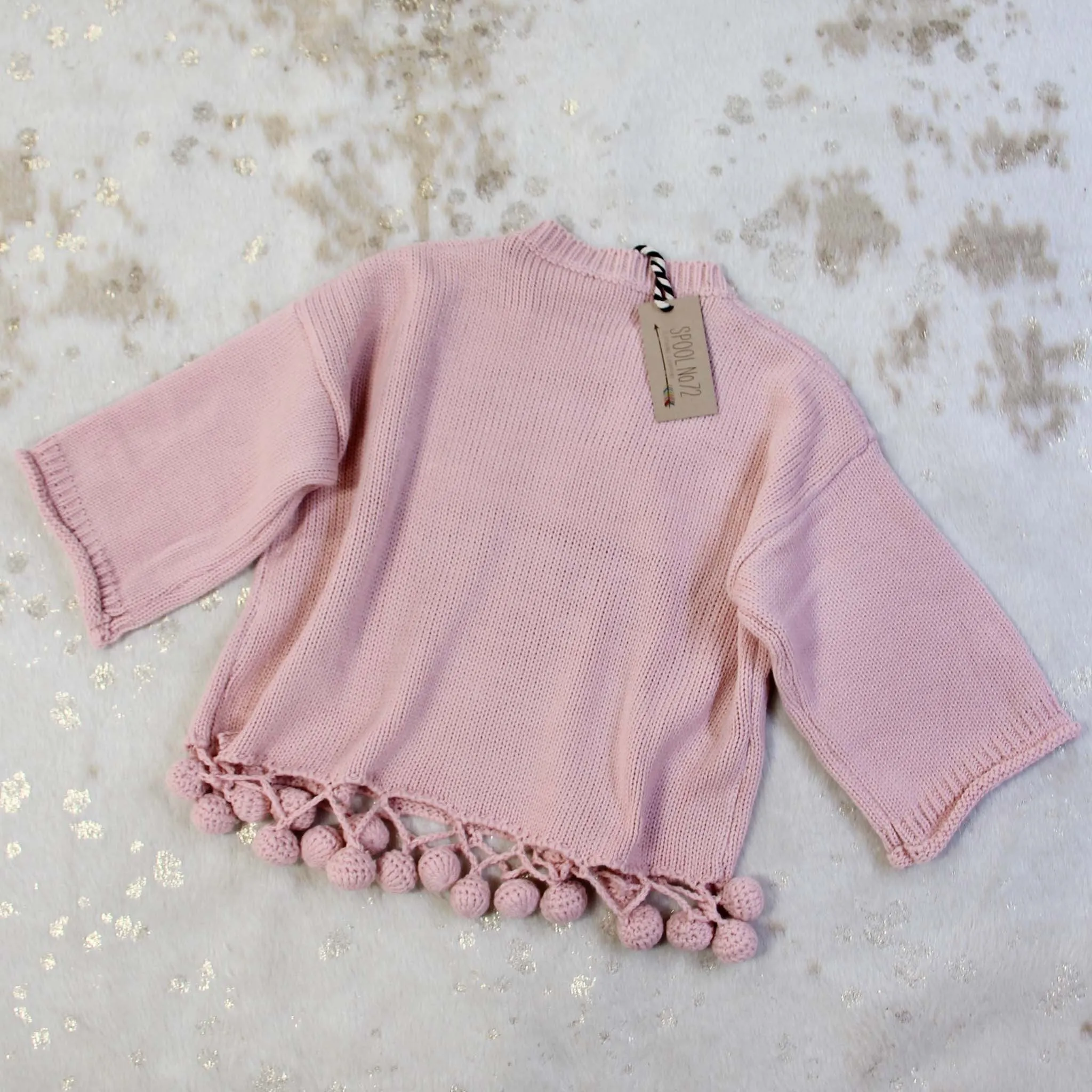 Sweet Pom Sweater