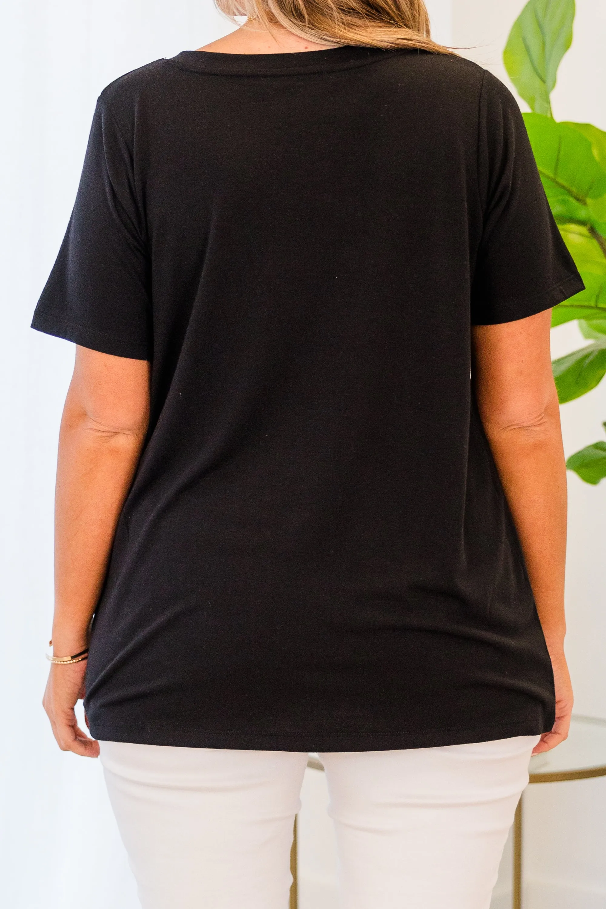 Take The Day Off Top, Black