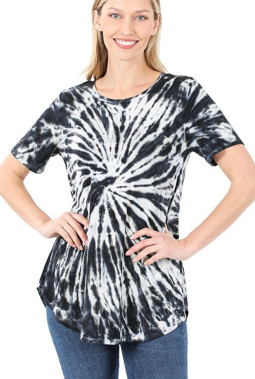 Tantalizing Tie Dye Top - Available in 3 Colors