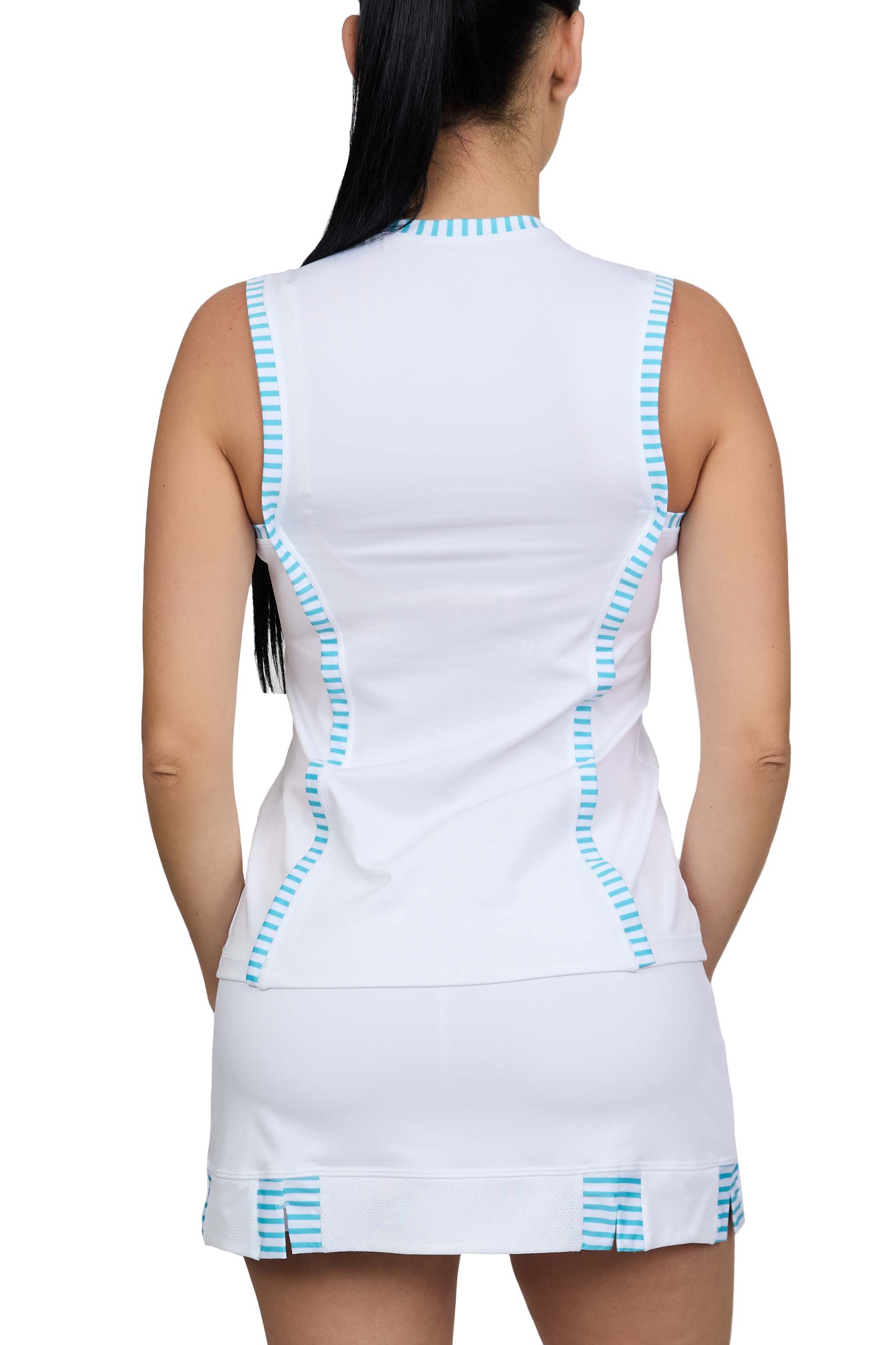 Tennis Tank Top - White Racquet - Sale