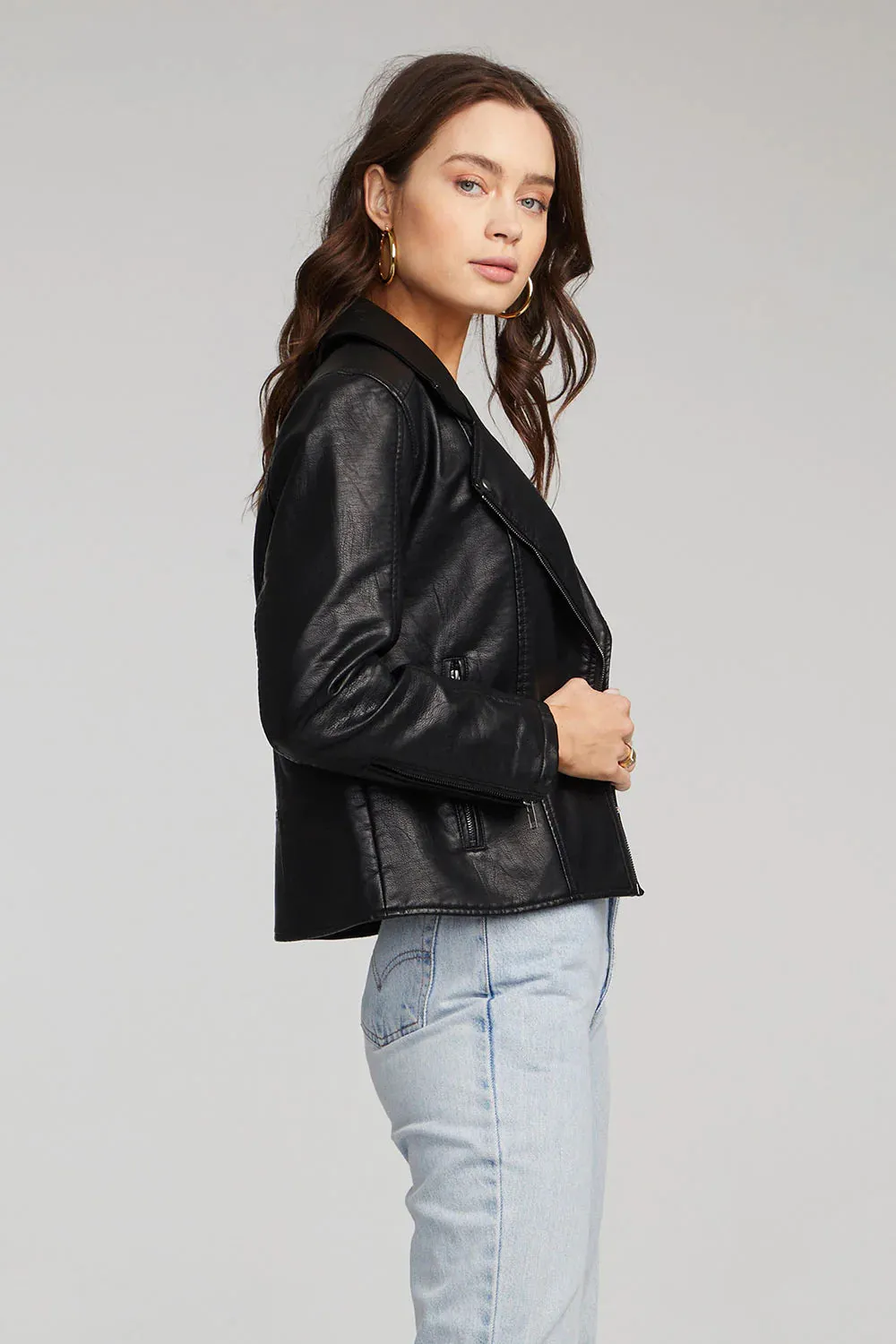 The Effie Jacket by Saltwater Luxe - Black