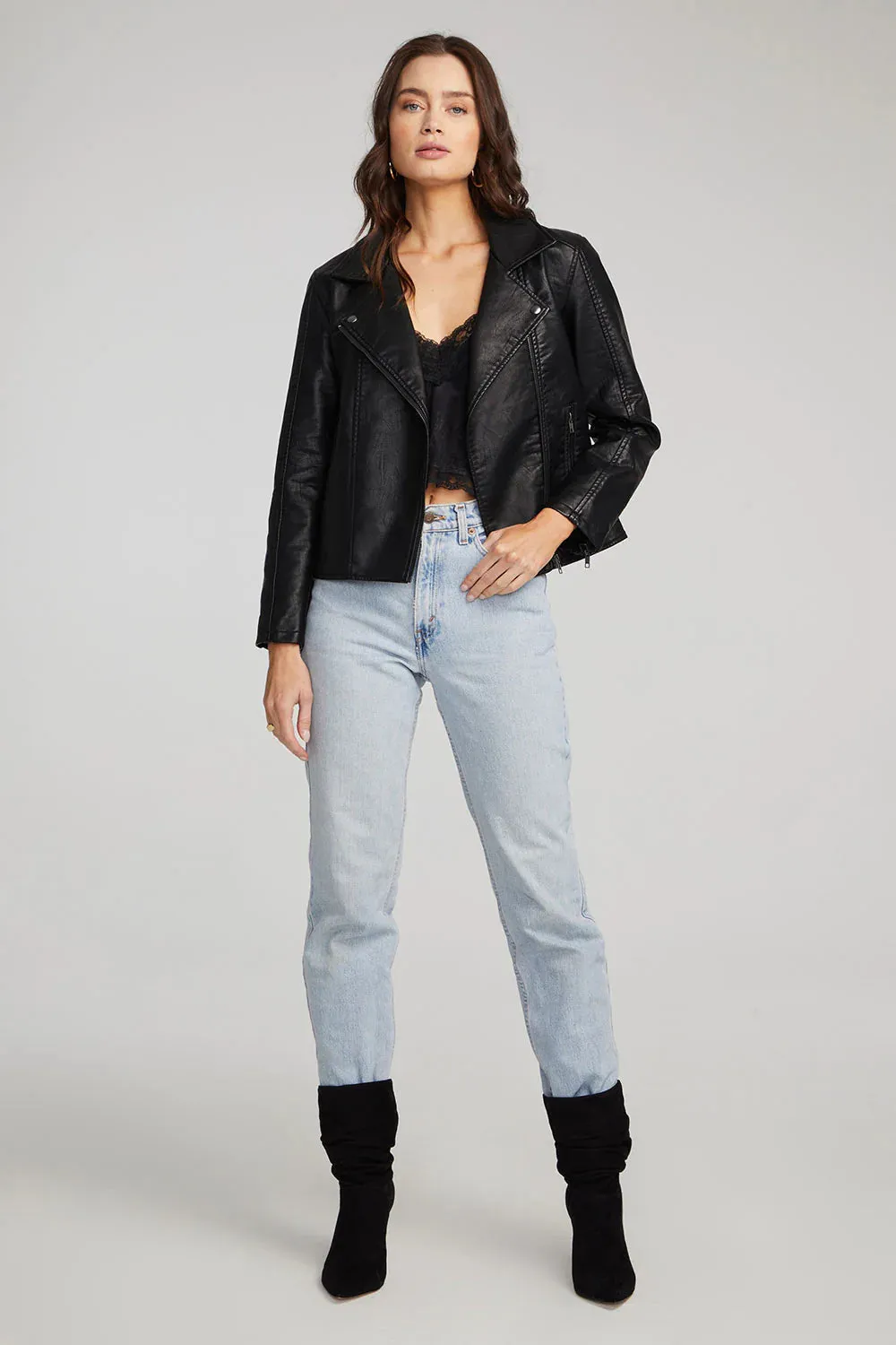 The Effie Jacket by Saltwater Luxe - Black