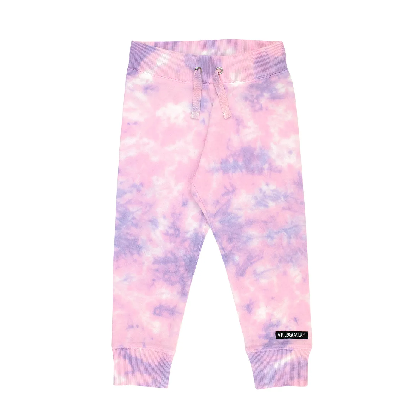 Villervalla Lavender Raspberry Tie Dye Sweatpants