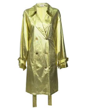 Vintage Golden Trenchcoat