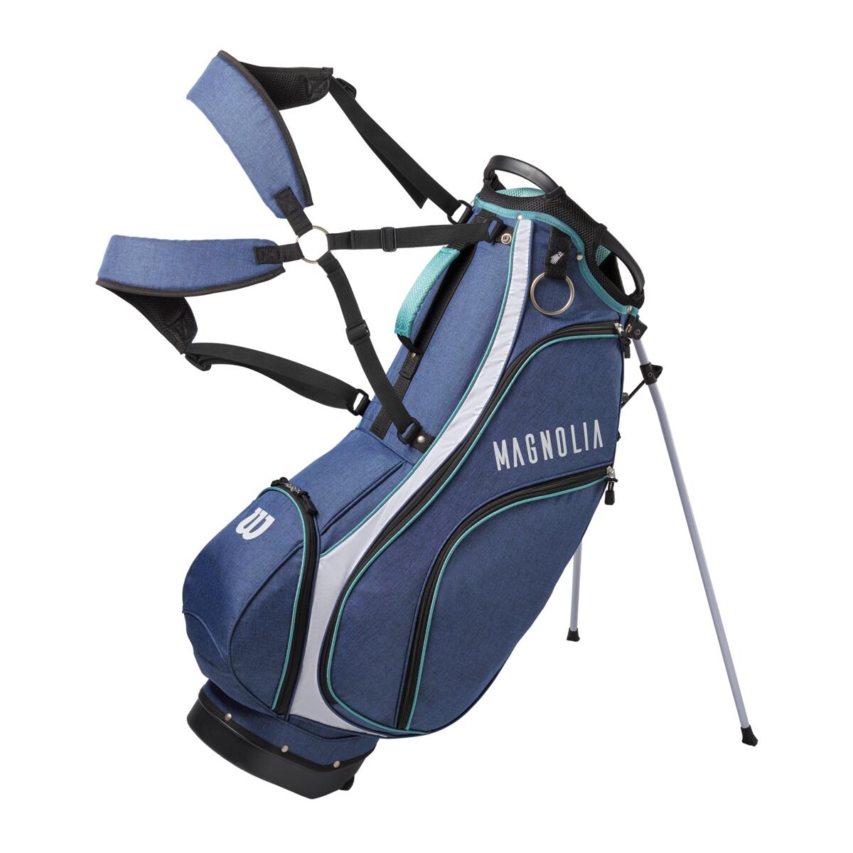 Wilson Ladies Magnolia Navy Aqua Complete Golf Box Set