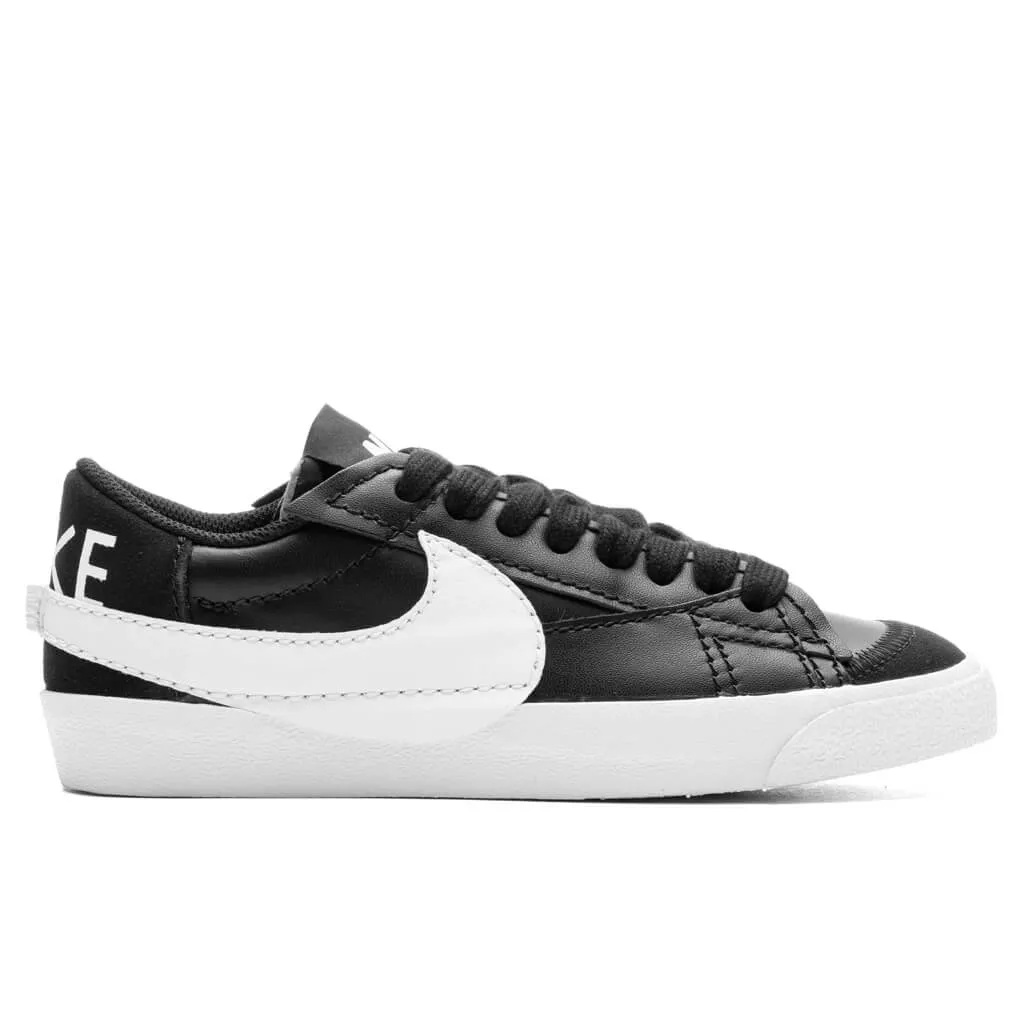 Women's Blazer Low '77 Jumbo - Black/White/Team Orange