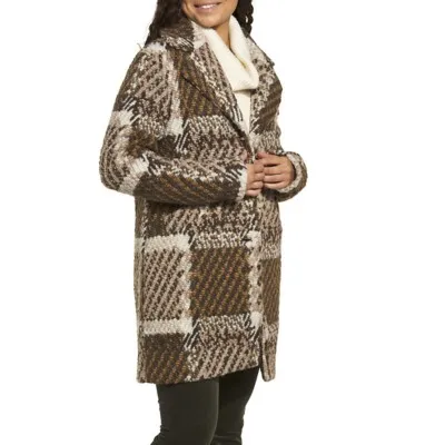 Women's Charlie B Boucle Knit Overcoat