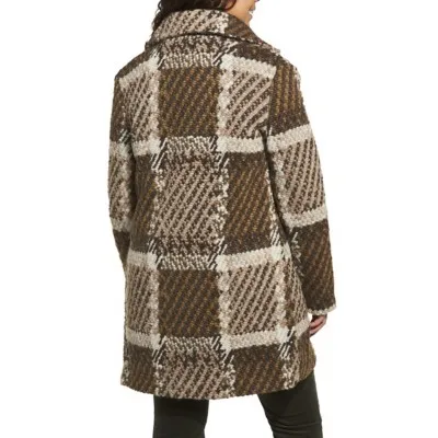 Women's Charlie B Boucle Knit Overcoat