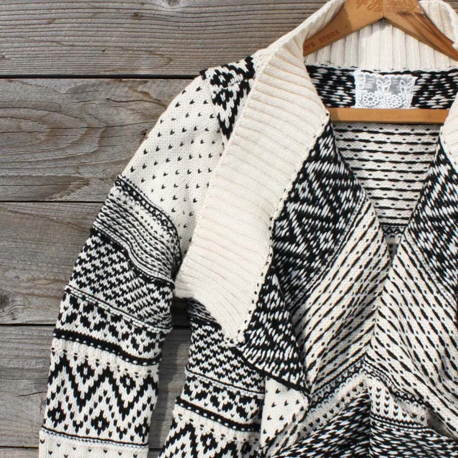 Wood Sled Sweater in Cream