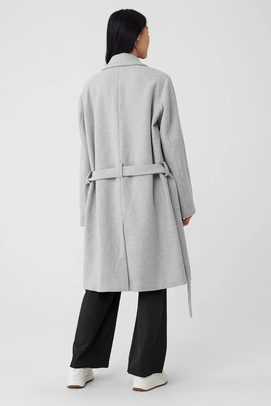 Wool Gameday Overcoat - Athletic Heather Grey